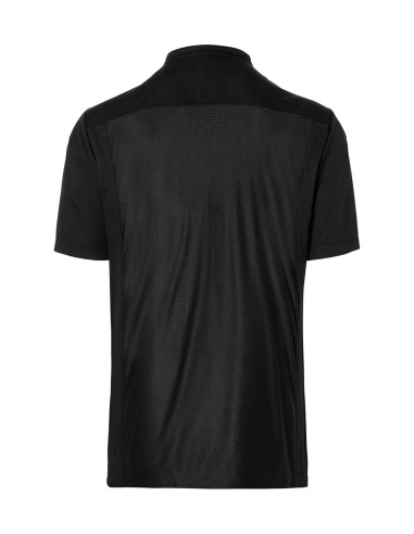 KAL-BJM3-Short-Sleeve Throw-Over Chef Shirt Basic